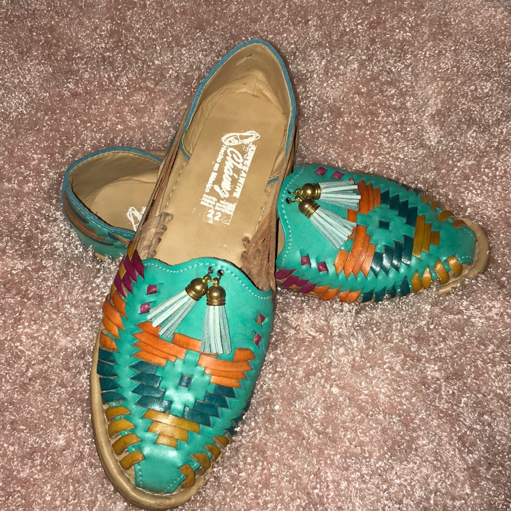 Authentic Mexican sandals from Zacatecas